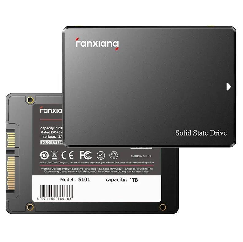 Fanxiang 1TB SSD 2.5 SATA Internal Hard Drive TLC 6Gbs 550MB/s For PC/MAC/Xbox