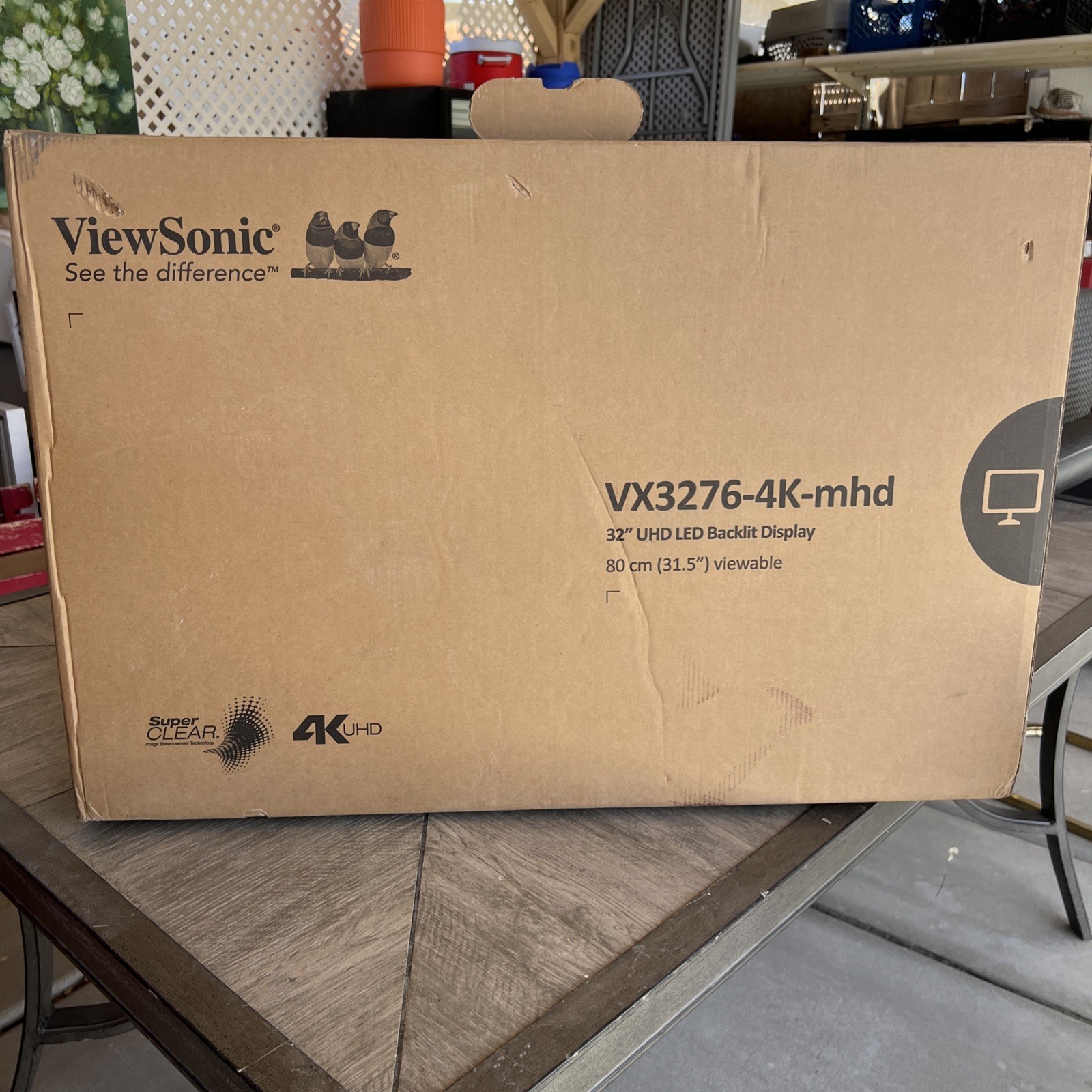 ViewSonic VX3276-4K-MHD 32" Frameless 4K UHD Monitor