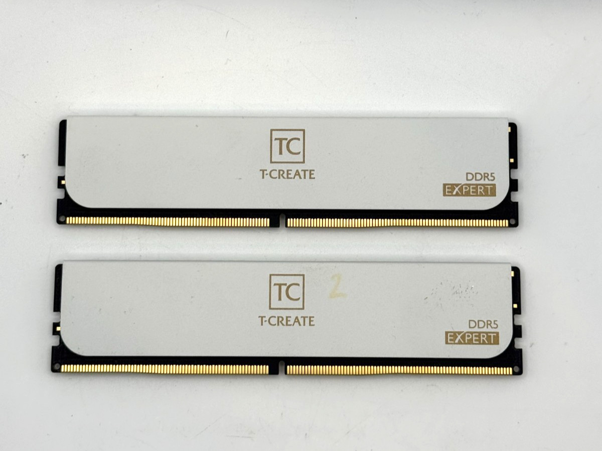 TeamGroup T-Create Expert 32GB 2x16GB DDR5 6000 CL30 XMP EXPO White