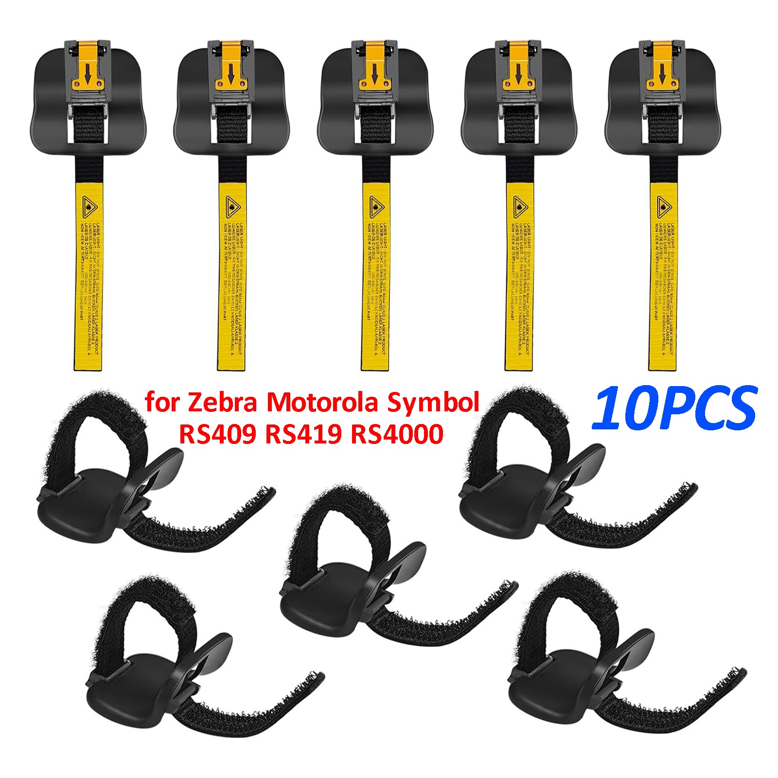 10PCS RS409 Finger Strap for Zebra Motorola Symbol RS409 RS419 RS4000 RS5000