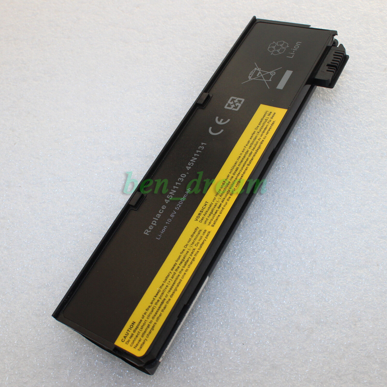 Battery for Lenovo ThinkPad X250 T440 T450 T550 L450 W550 45N1127 0C52862