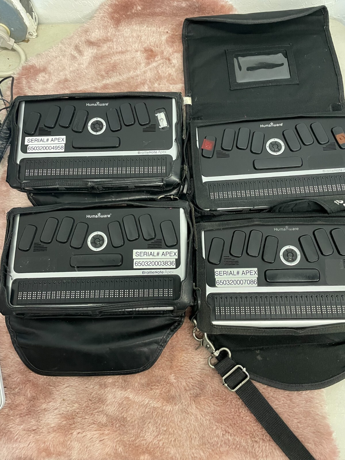 Parts Lot 4 - humanware braillenote apex apbt320