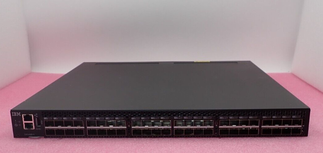 IBM SAN48B-5 2498-F48 6510 48x 16Gb SFP+ Ports (24-Active) FC SAN Switch