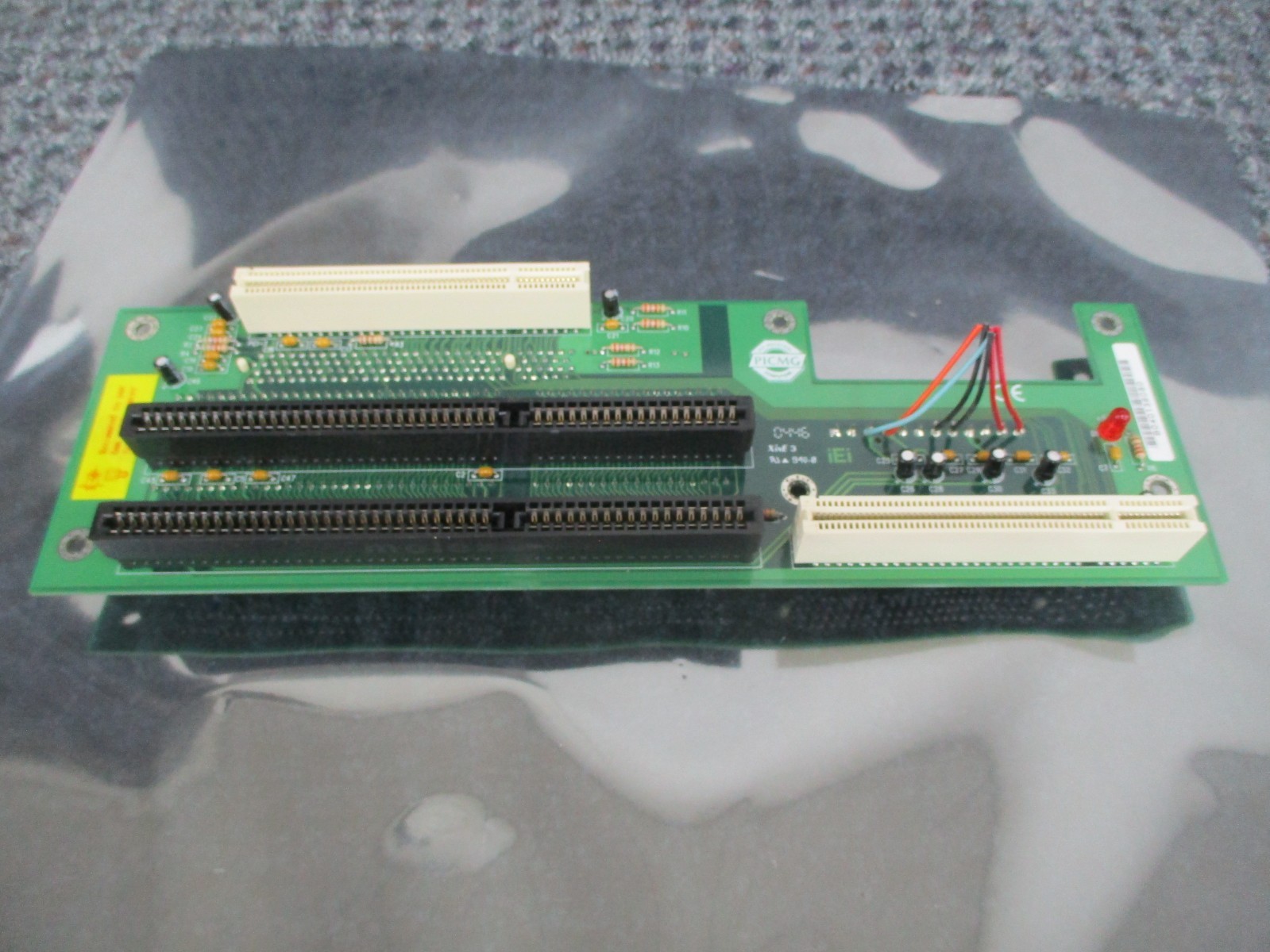 PICMG PCI-6R Ver:B ISA and PCI Riser Card