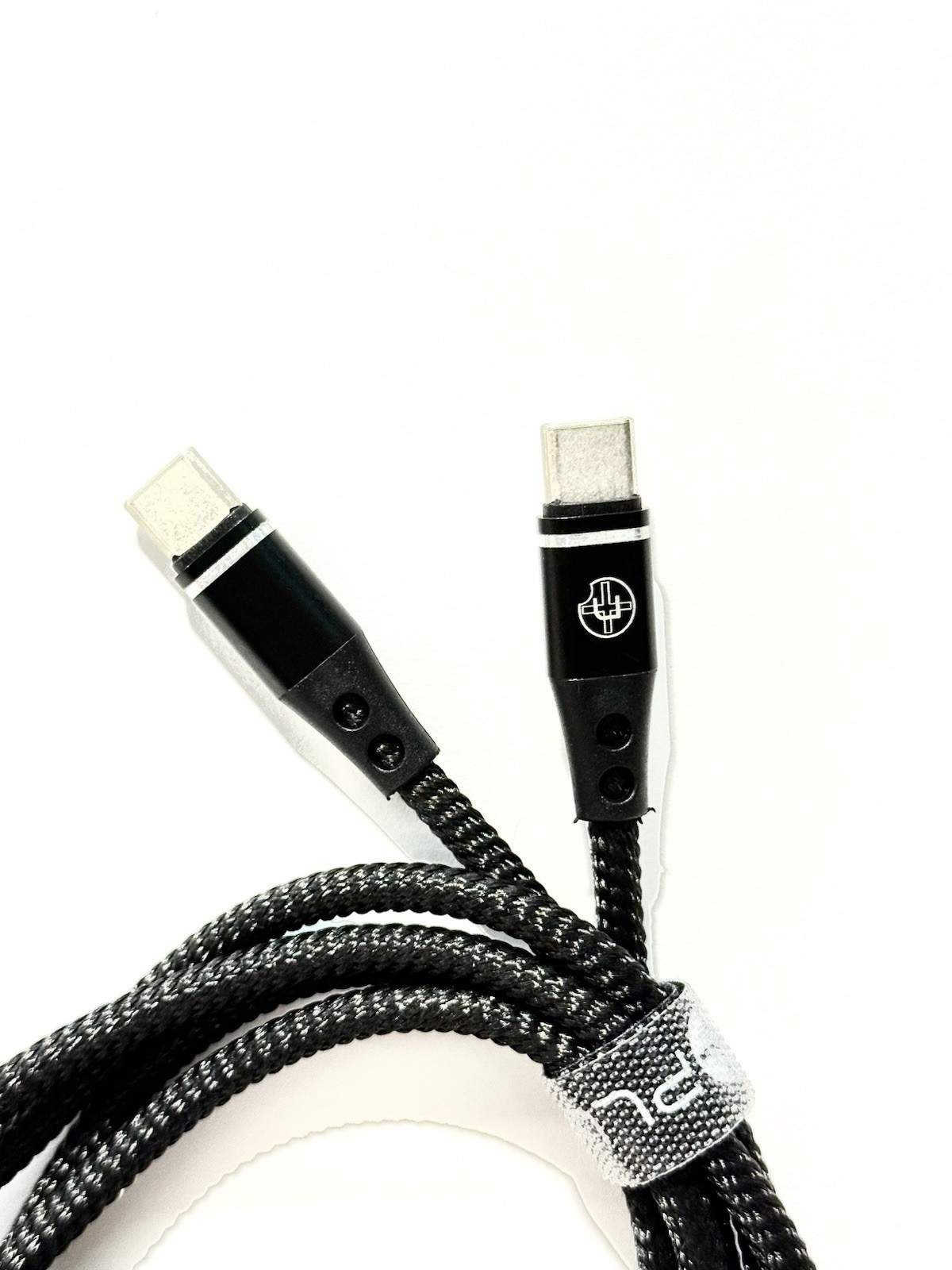 6 pack 12 ft USB-C to C Cable Extra Long Super Durable Black at wholesale price