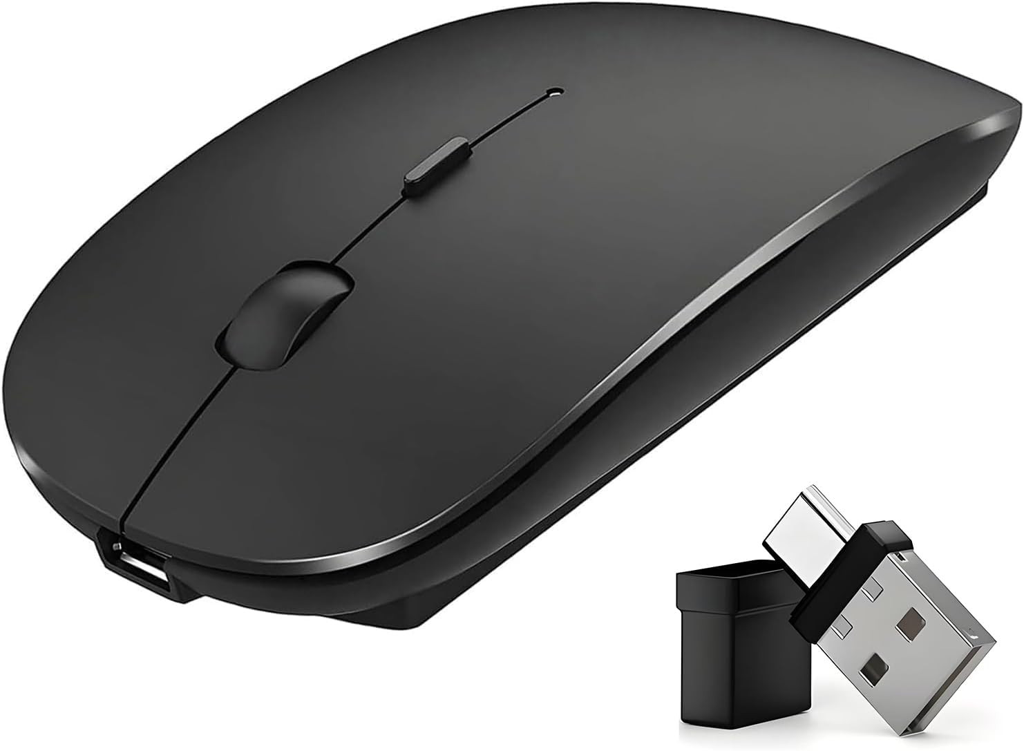 Rechargeable Bluetooth Mouse for Laptop,Wireless Mouse for MacBook air/mac/MacBo