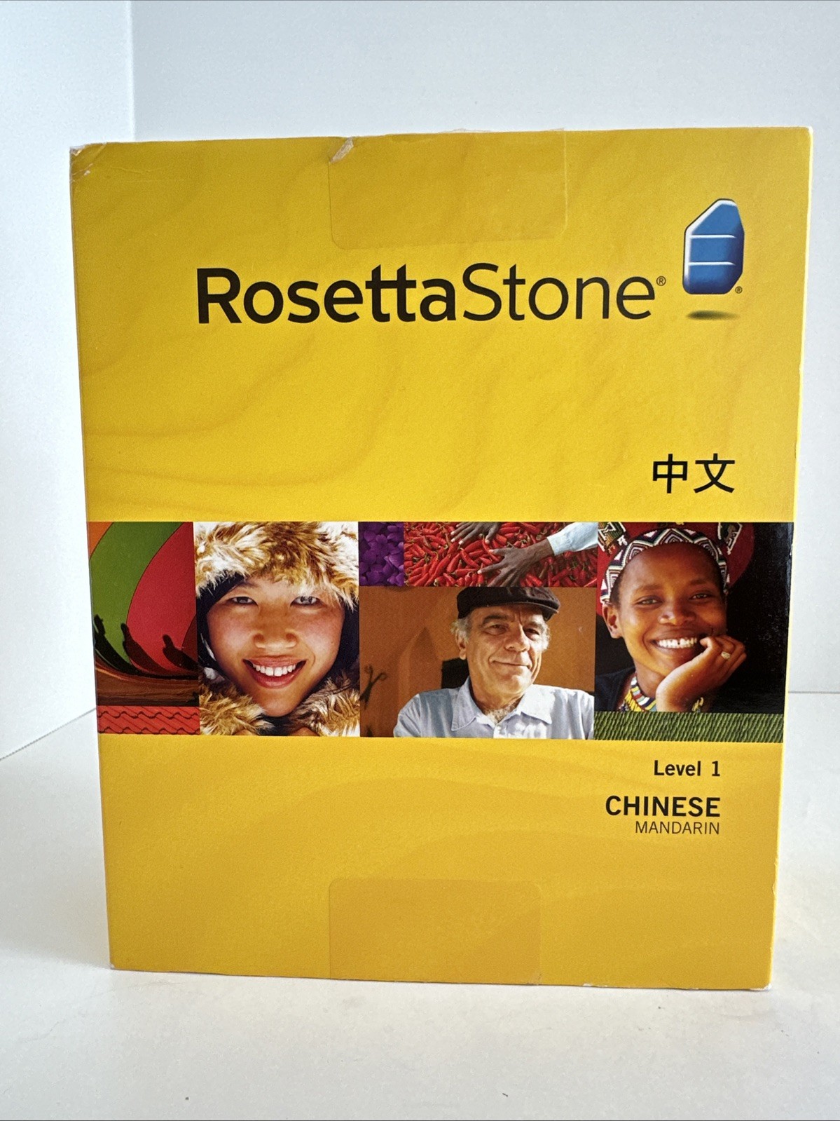 Rosetta Stone Version 3 Level 1  Chinese Mandarin WIN/MAC CD-ROM Unused Headphon