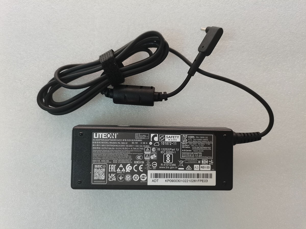 Original Acer N23C3 Aspire 5 A515-58PT 19V 4.74A PA-1900-32 3.0mm 90W Adapter