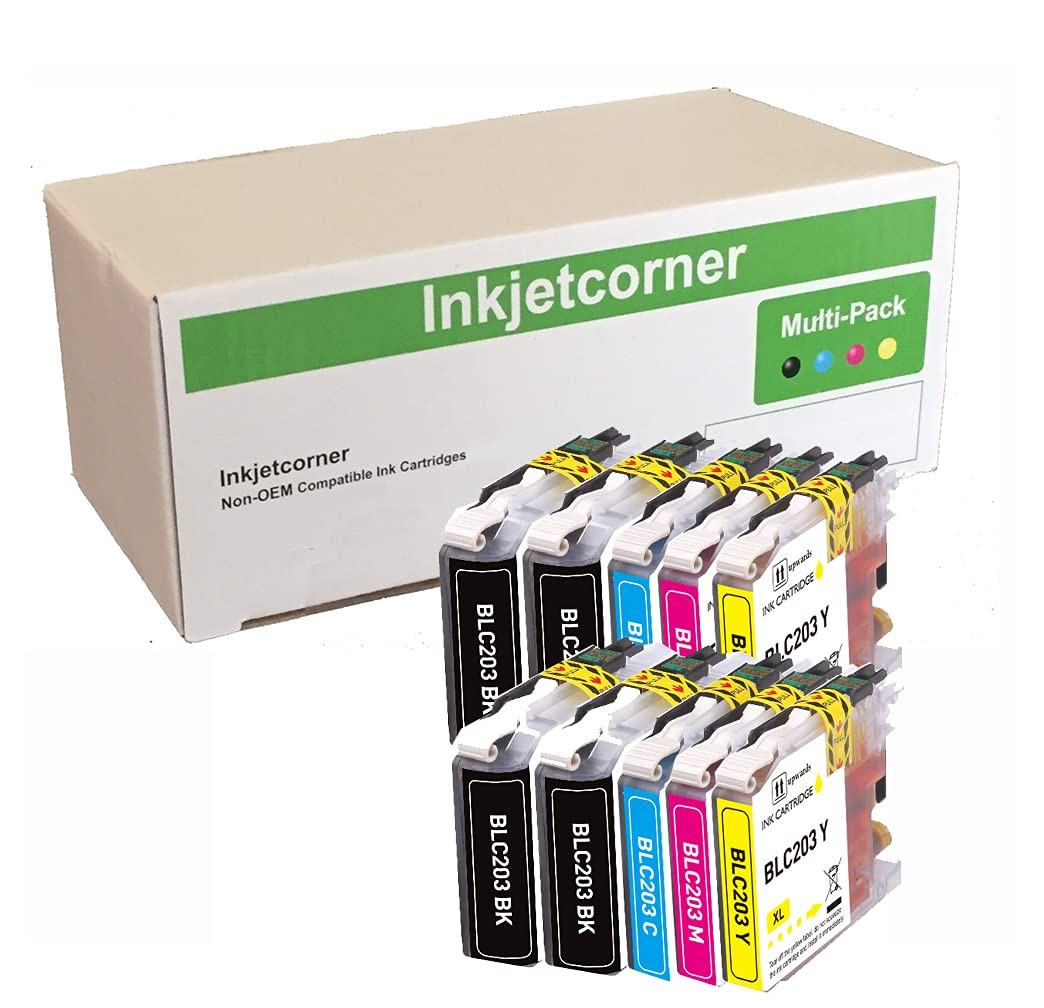 Inkjetcorner Compatible Ink Cartridges Black, Cyan, Magenta, Yellow