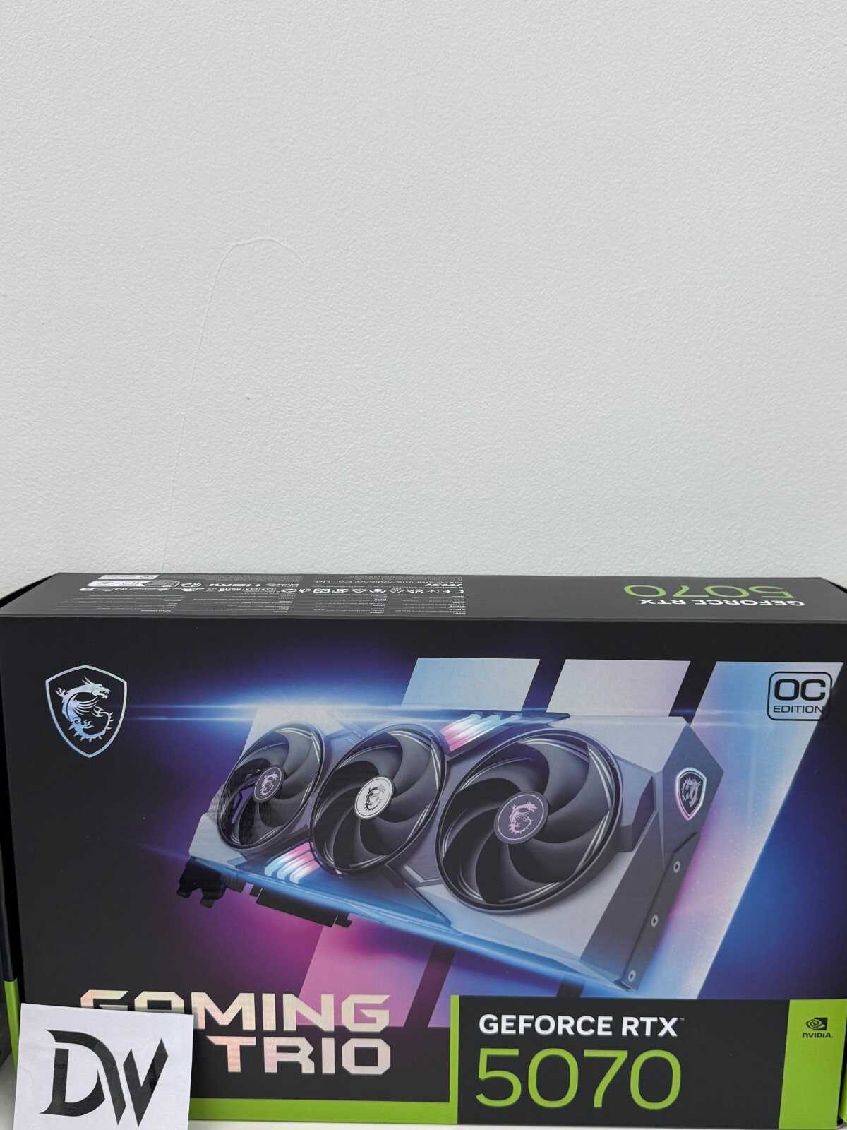 [clearance sale] / MSI GeForce RTX 5070 Gaming Trio OC D7 12GB