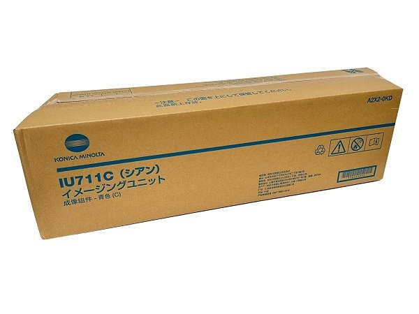 Genuine Konica Minolta IU711C (A2X20KD) Cyan Imaging Unit - Factory Sealed
