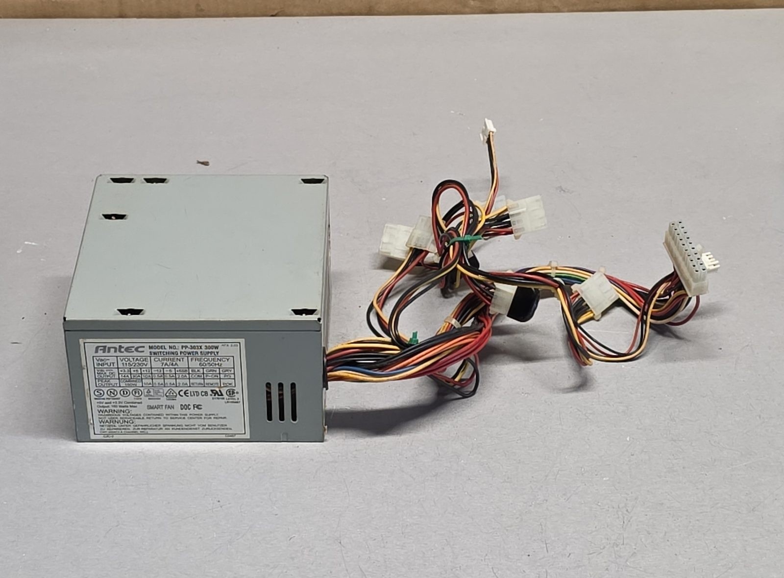 Antec PP-303X ATX 300W Power Supply Vintage AT Computer PSU