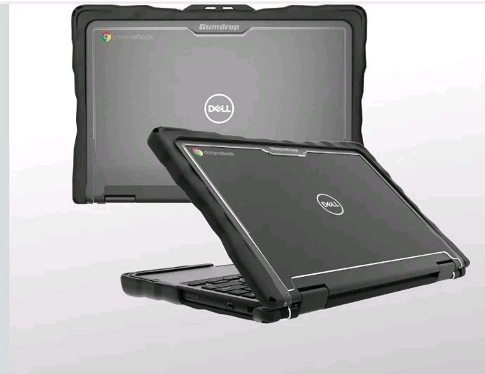 Gumdrop DropTech Custom Case Dell Chromebook 3120 | 3110 | 3100 (Clamshell) -