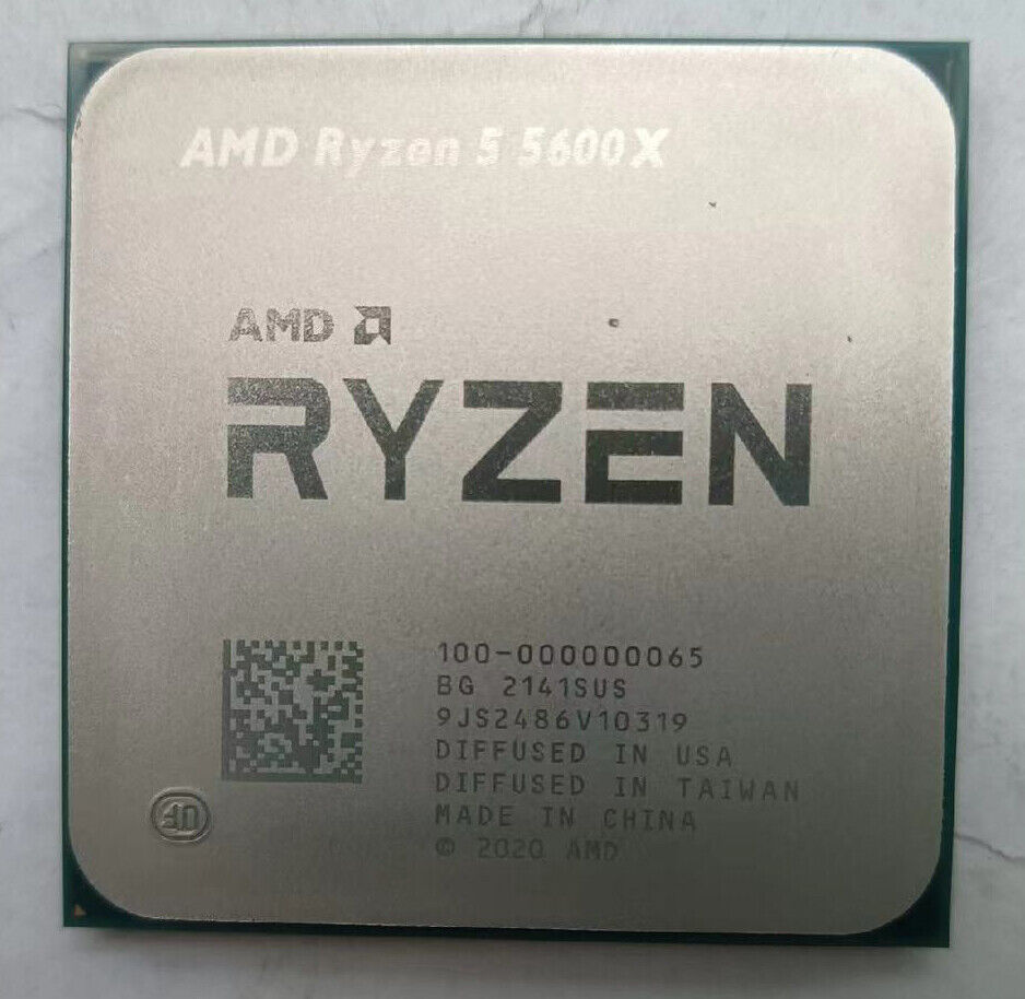 AMD Ryzen R5 5600X 6-core 12Thr AM4 3.7GHz65W Desktop -CPU processor