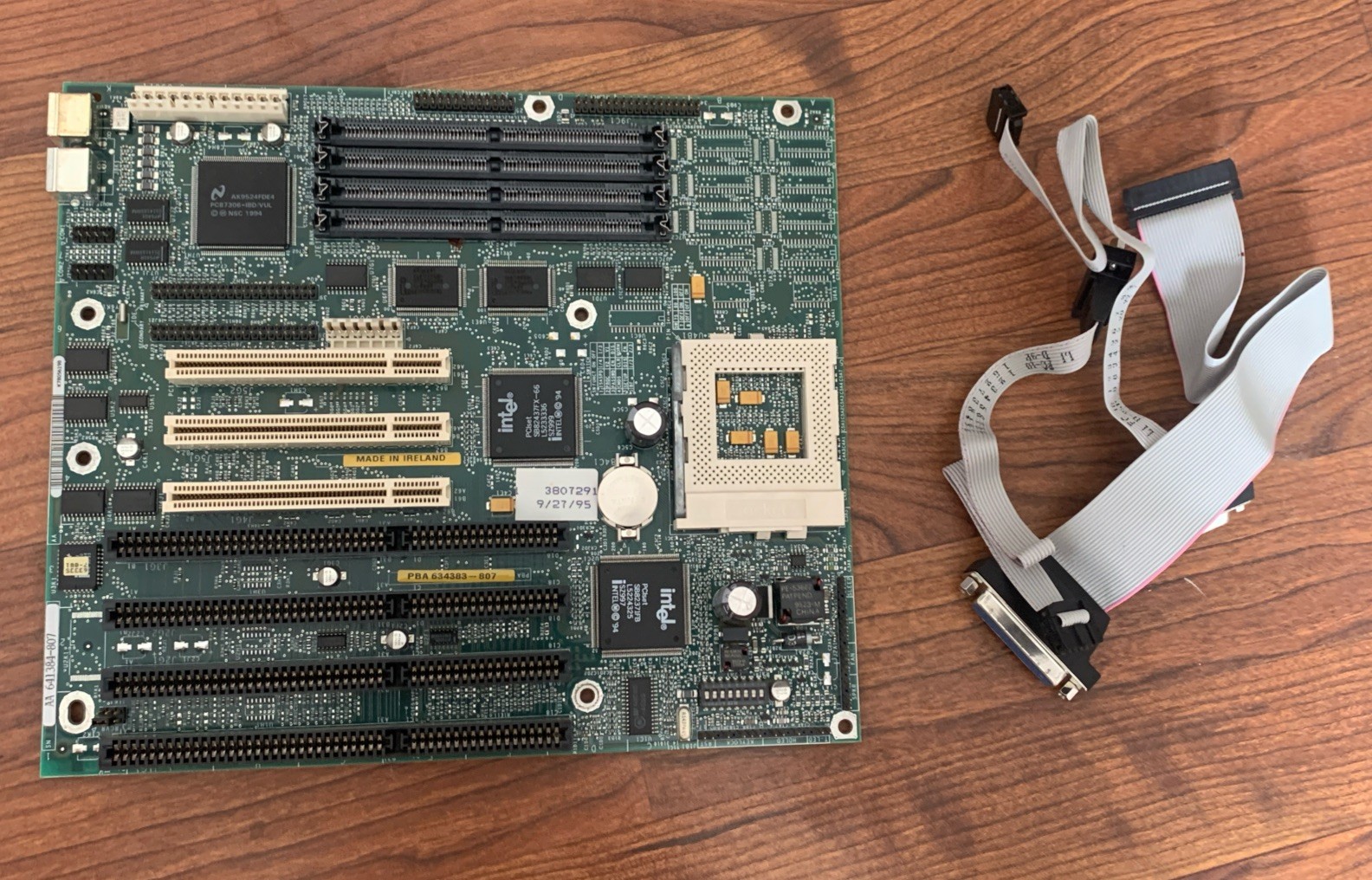 Vtg Retro Gaming Intel Advanced/ZP AA641384-807 Socket 5 Board PSI ISA UNTESTED