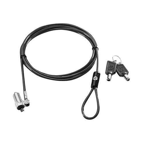 HP Ultraslim Keyed Cable Lock H4D73AA (Lot Of Three)
