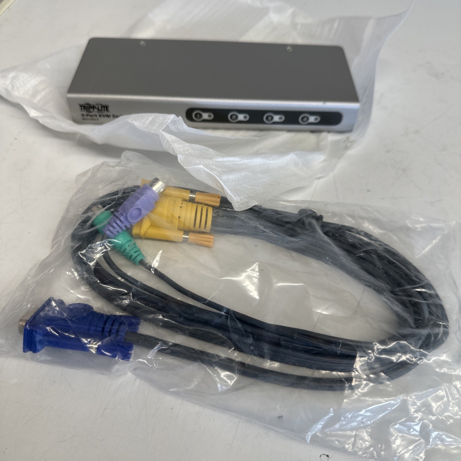 Tripp-Lite B022-004-R 4-Port KVM Switch (also for Use With Order-Matic POS)