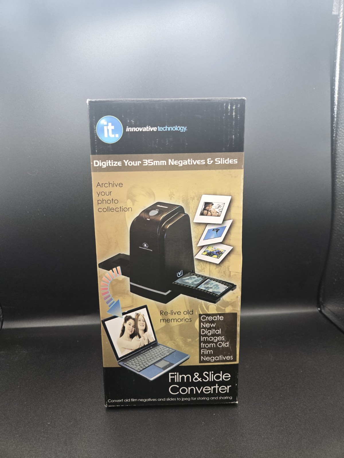 IT Innovative Technology  Film And Slide Converter | New In Box