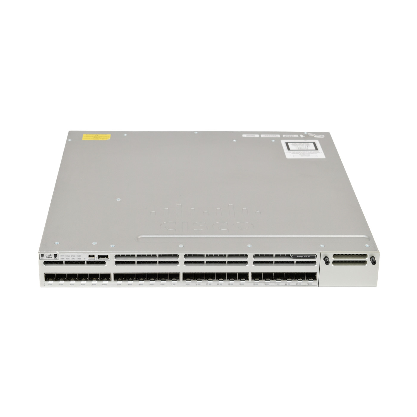 Cisco WS-C3850-24S-E-Port SFP Ethernet 3850 1x PWR-C1-350WAC Switch