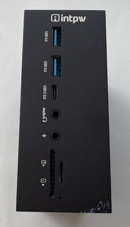 INTPW: 4K Triple Display USB-C Docking Station IF506 (Unit Only / No Power Cord)