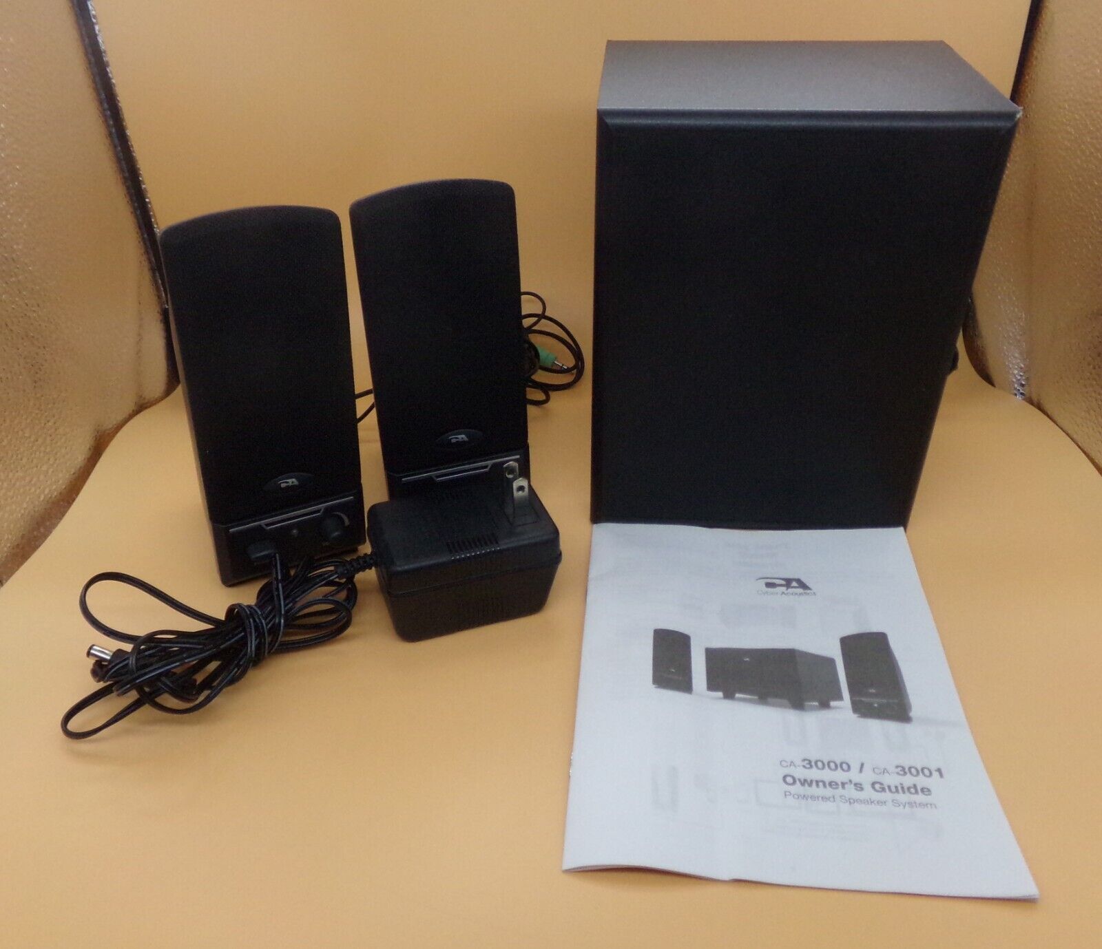 CA-3001 Cyber Acoustics powered Speakers System - Open Box