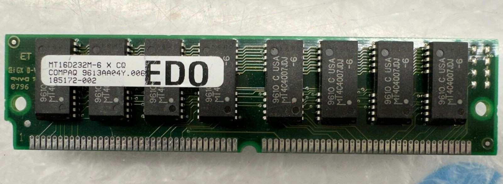 MICRON MEMORY MT16D232M-6X