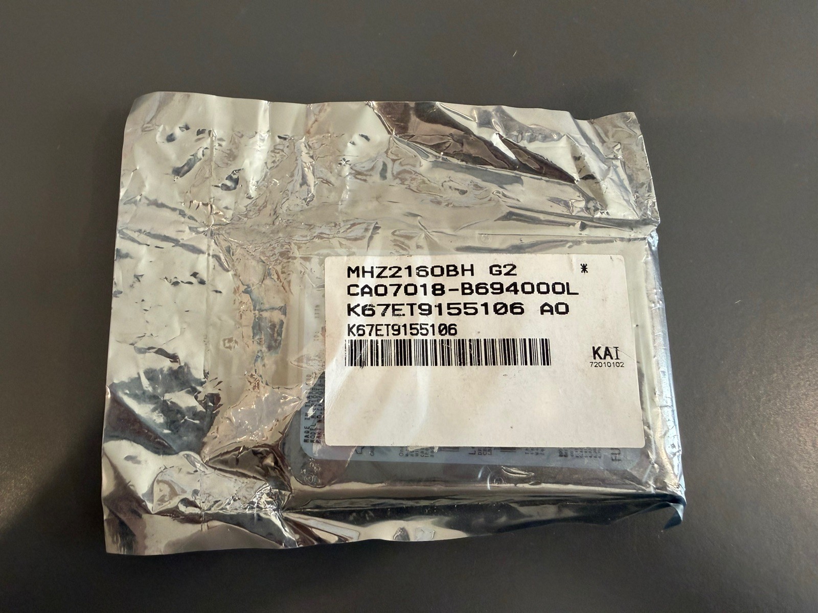Fujitsu MHZ2160BH G2 160GB 2.5” SATA HDD Laptop Hard Drive Sealed 
