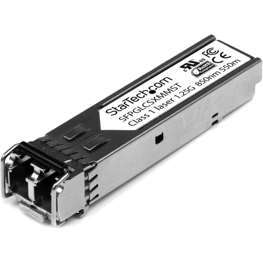 StarTech Cisco Compatible Gigabit Fiber SFP Transceiver Module MM LC