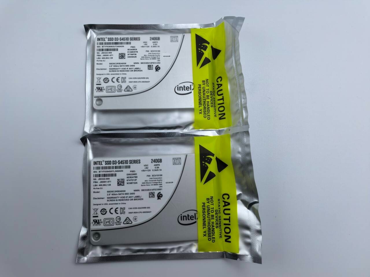 Original Sealed packaging Intel SSD D3-S4510 Series SSDSC2KB240G801 240GB 2.5"