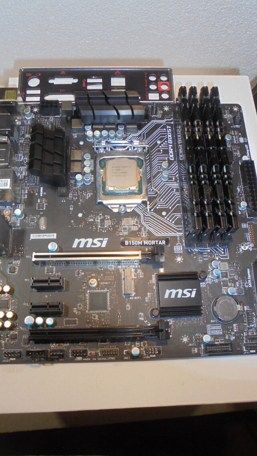 I5-7600K /MSI B150 Mortar motherboard Combo-16GB DDR4 G.Skill RipJaws 4