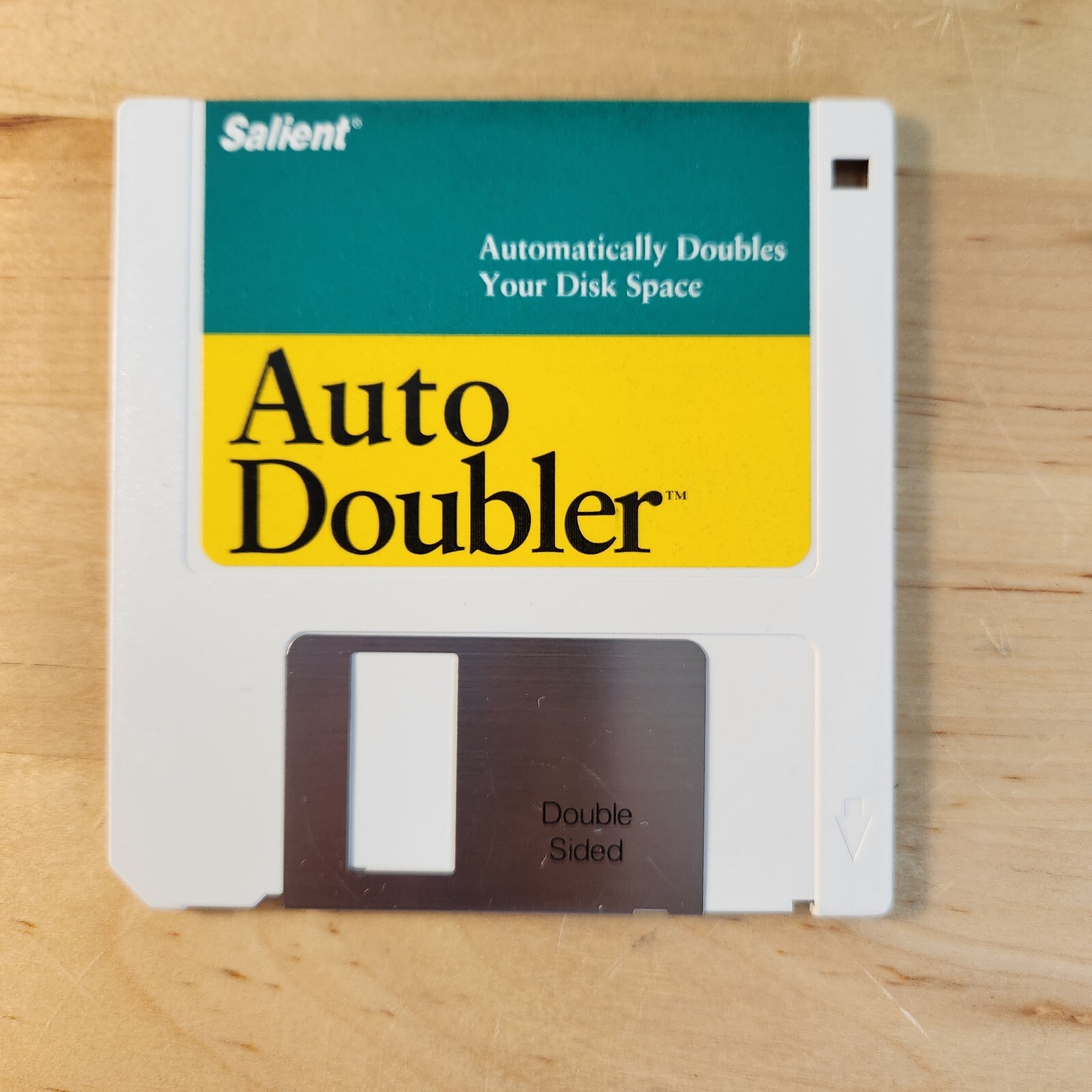 Salient Auto Doubler 3.5" Floppy Disk 1991, Vintage Computer Software