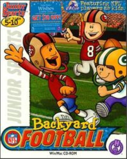 Backyard Football 1 PC MAC CD quarterback NFL manage teams players sports game