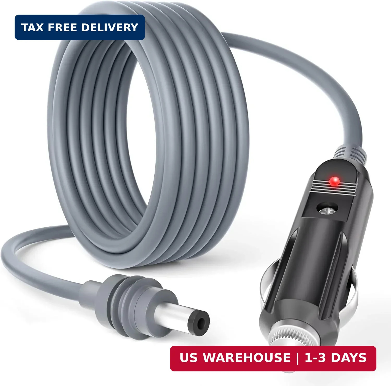 Lightweight Starlink Mini Car Adapter with 10FT DC Power Cable - Road Ready