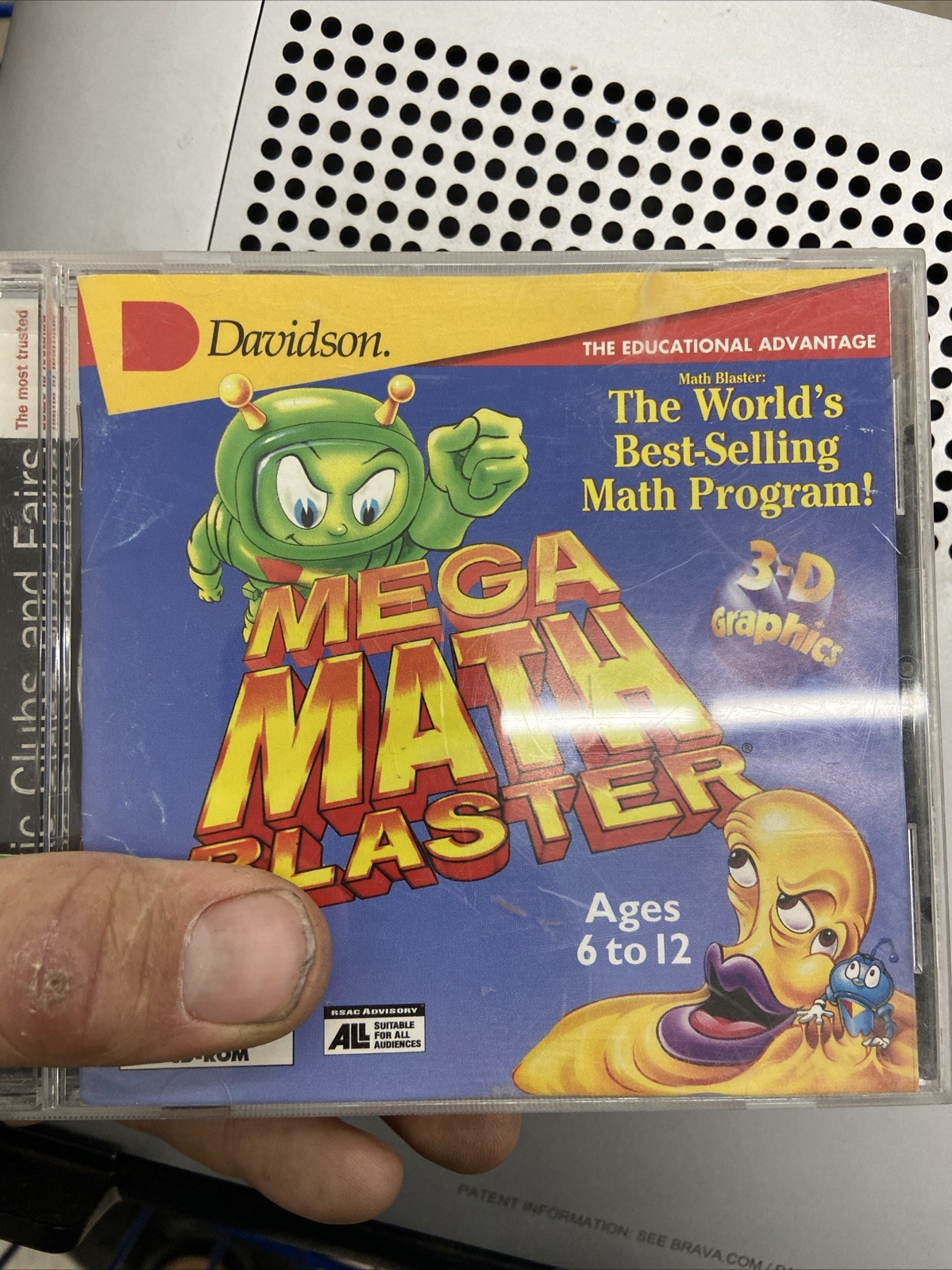 Mega math blaster ages 6-12 (win 95 or power mac) CD-ROM - Good