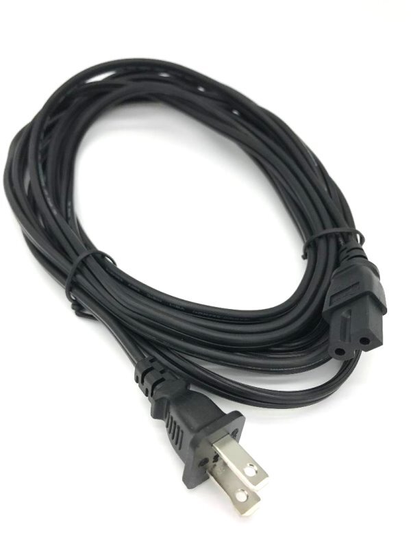 15Ft AC Power Cable Cord Replacement Wire for ONN TV 100005397