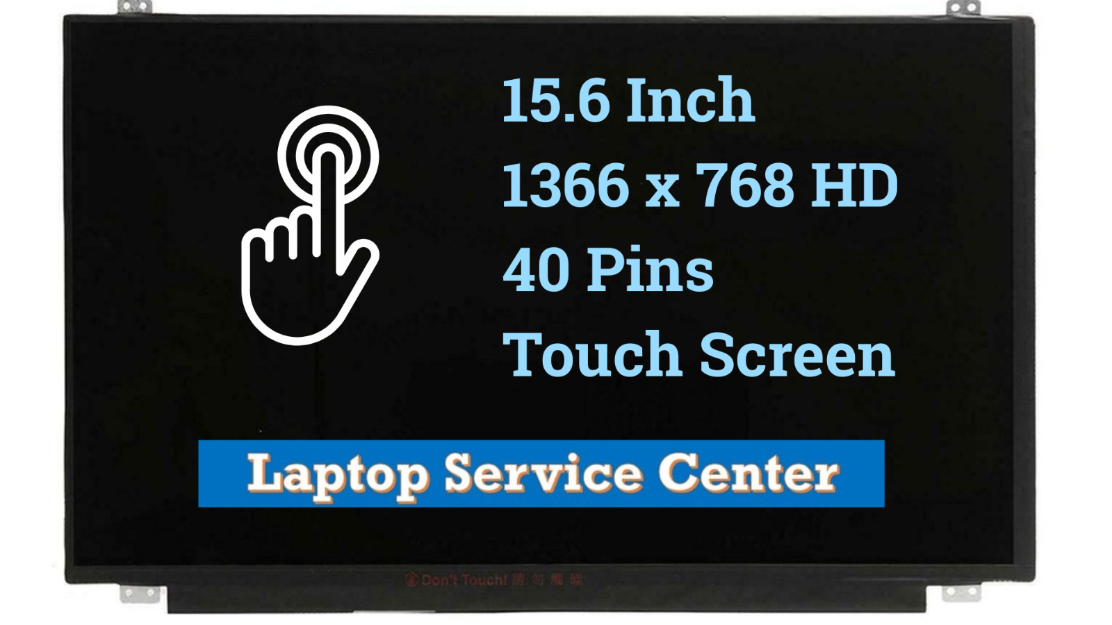 HP L20380-001 809612-010 40pin Touch LCD Screen LED Display HD 1366x768