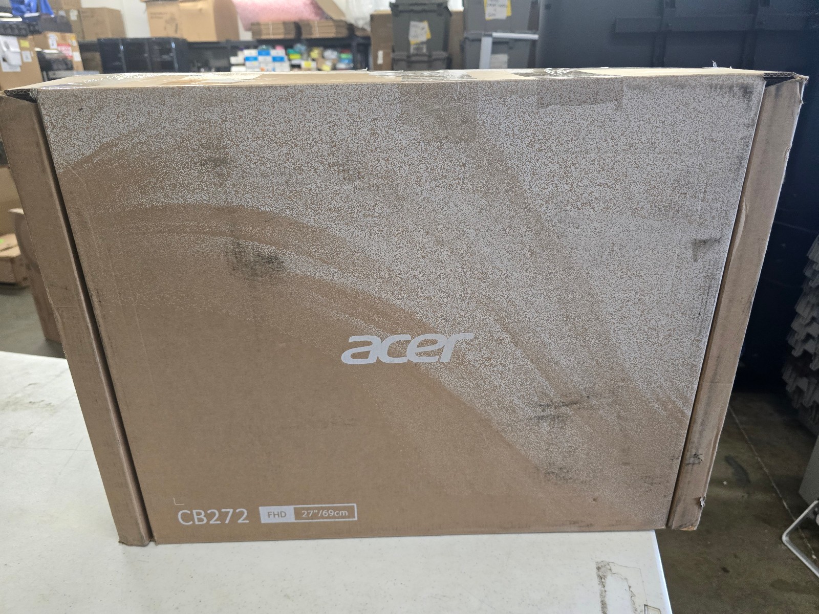 Acer Vero CB272 G 27" Class Full HD LED Monitor - 16:9 - Black, Silver - 27"