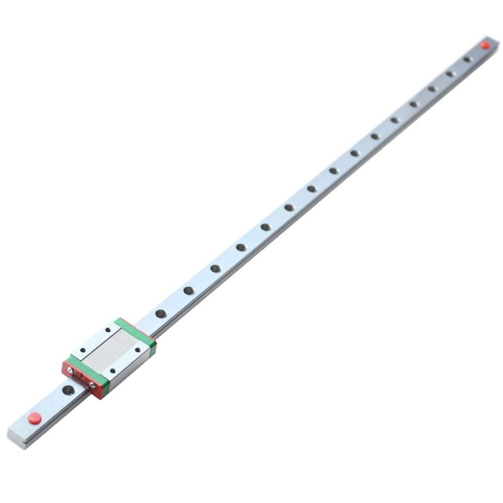 ReliaBot 500mm MGN12 Linear Rail Guide with MGN12H Carriage Block for
