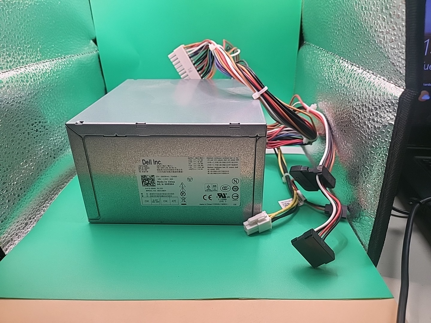 Dell AC275EM-00 OEM Power Supply 0CPFN1 ~ 275W 80+ Gold 053N4 0053N4 TESTED