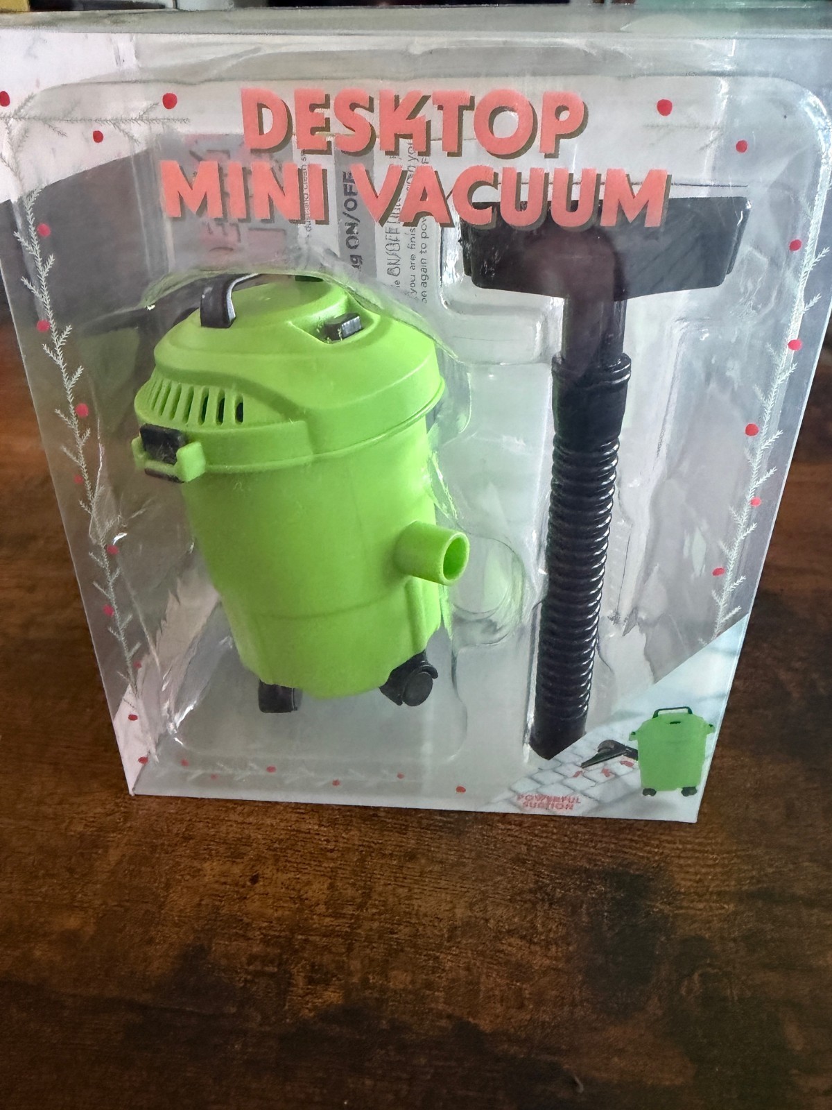 Vivitar Mini Desktop Shop Vacuum (Green) Brand New in Box