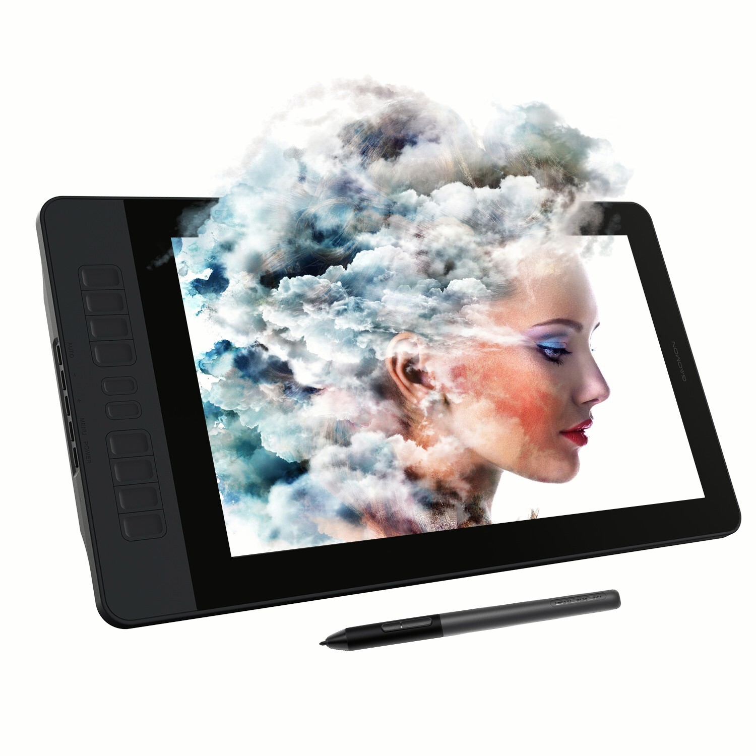 Refurbished GAOMON PD1561 Digital Graphic Drawing Tablet with Screen Pen Display