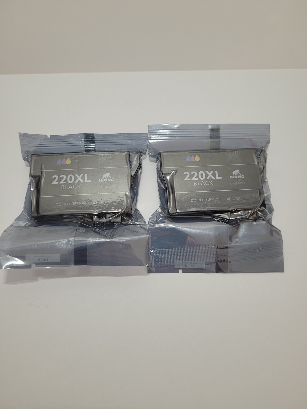 iKong Ink fits Epson 220XL - New Actual Pictures Factory Sealed (2) Cartridges