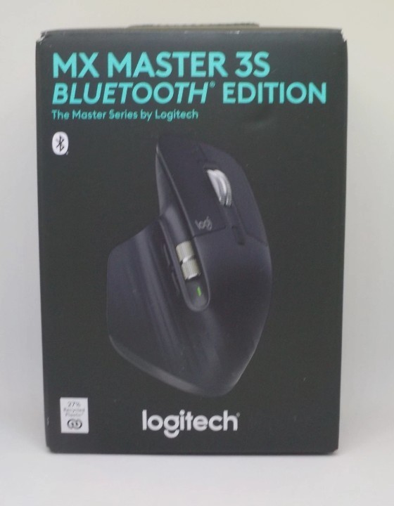 LOGITECH MX MASTER 3S BLUETOOTH EDITION WIRELESS MOUSE BLACK 910-007500