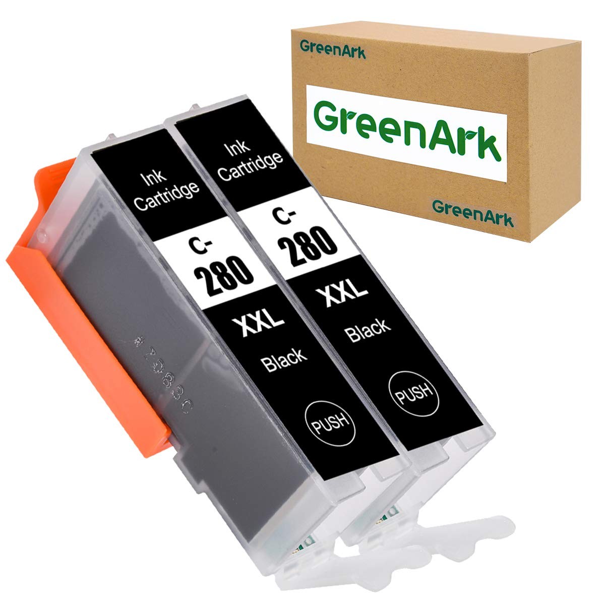 Compatible Ink Cartridges Replacement for Canon C280Xxl Pg280 Bk PGI-280 PGI-280