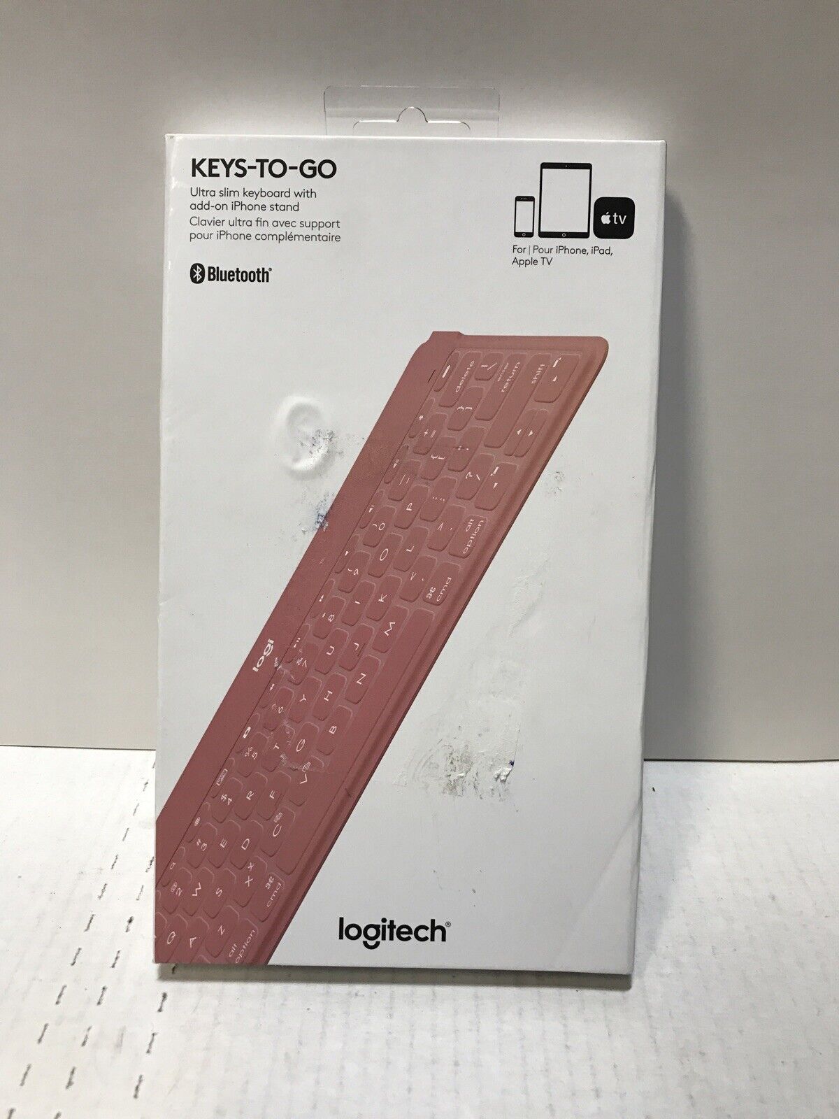 📀 Logitech Keys-To-Go Keyboard (Pink)