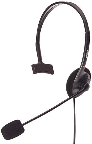 Buffalo Single-Ear Headband Headset 4-Pole BSHSHCM105BKfrom JP