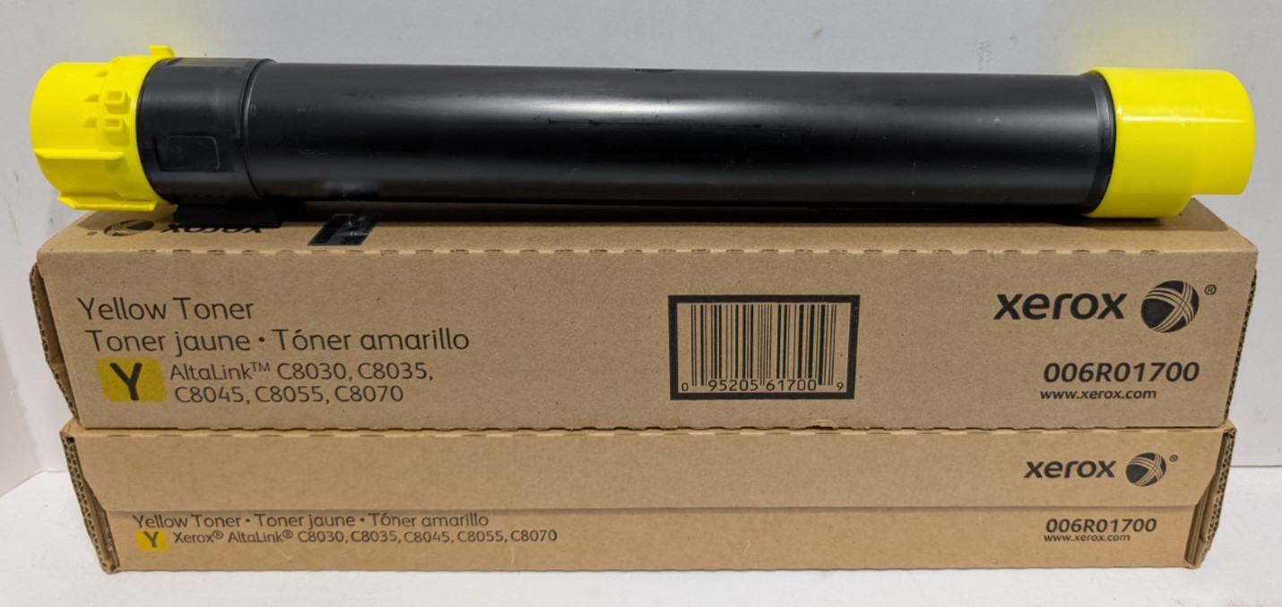 Xerox Genuine Yellow Toner Cartridges 006R01700 (2)