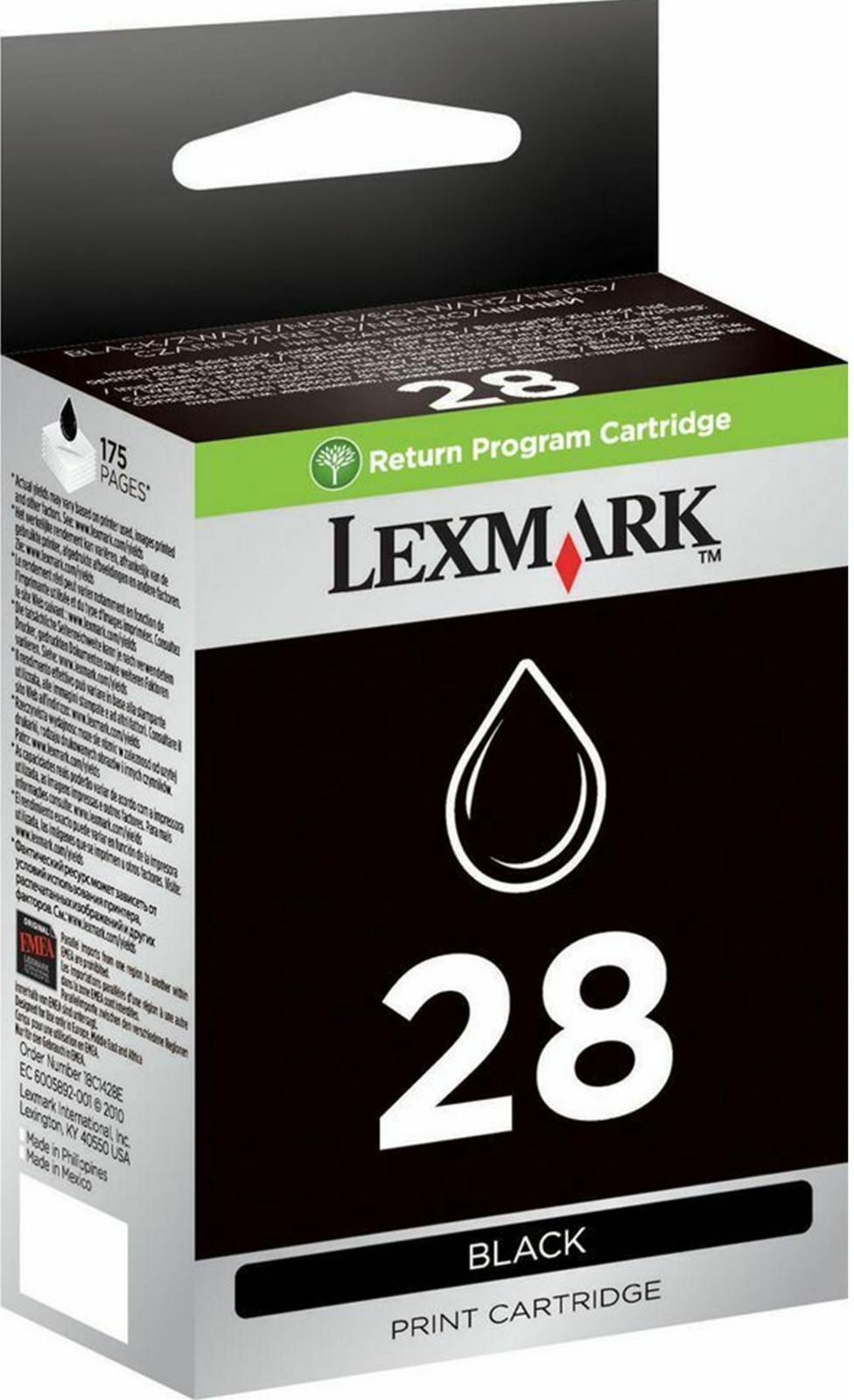 New Genuine Lexmark 28 Ink Cartridge X Series X5320 X2500 Z Series Z845 Z1300