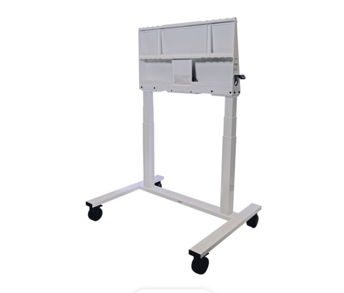 SMART Technologies FSE500W Electric Height-Adjustable Flat Panel Cart FSE-500-W
