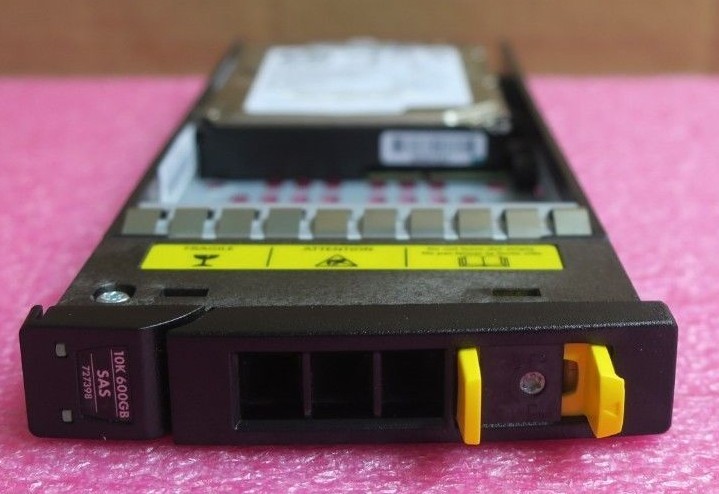 HP 3PAR C8R72A 600GB 6G SAS SFF 2.5" Hard Drive 727398-001 For M6710 Enclosure
